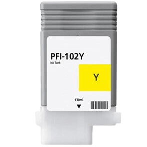 Canon PFI102Y 0898B001 gul bl&aelig;kpatron variant