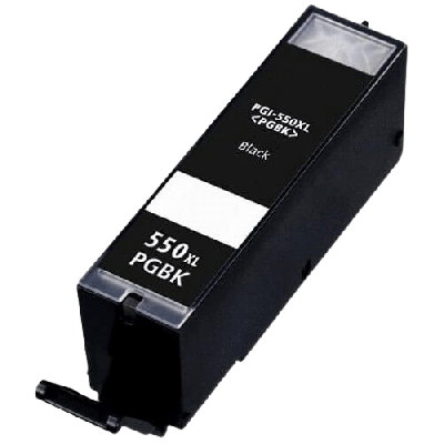 Canon PGI-550XLBK XL 6431B001 pigment sort bl&aelig;kpatron variant