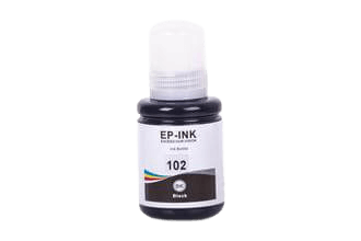 Epson 102 C13T03R140 sort Bl&aelig;k refill variant