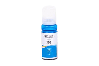 Epson 102 C13T03R240 cyan Bl&aelig;k refill variant