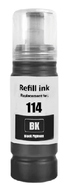 Epson 114 C13T07A140 sort Bl&aelig;k refill variant