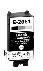 Epson 266 C13T26614010 sort bl&aelig;kpatron variant