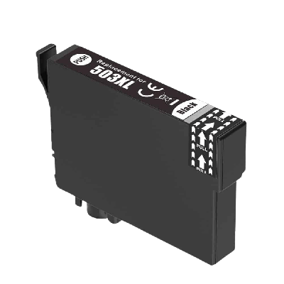 Epson 503XLBK XL C13T09R14010 sort bl&aelig;kpatron variant