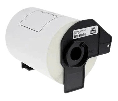 Brother DK11241 102 x 152 mm, 200 stk. Hvid adresseetiket variant