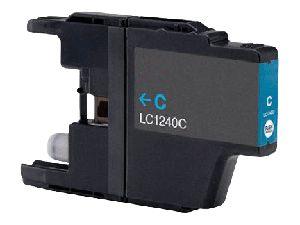 Brother LC1240C XL cyan bl&aelig;kpatron variant