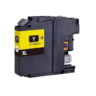 Brother LC125Y XL gul bl&aelig;kpatron variant
