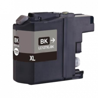 Brother LC127BK XL sort bl&aelig;kpatron variant