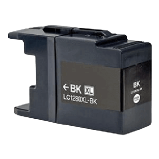 Brother LC1280BK XXL sort bl&aelig;kpatron variant
