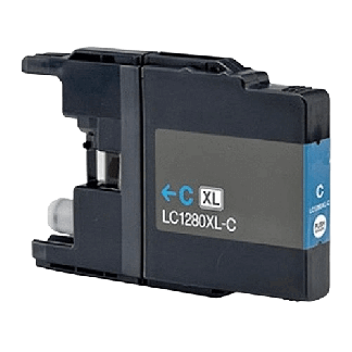 Brother LC1280C XXL cyan bl&aelig;kpatron variant