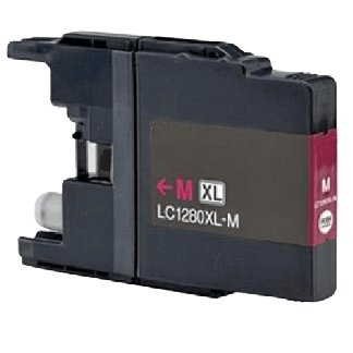 Brother LC1280M XXL magenta bl&aelig;kpatron variant