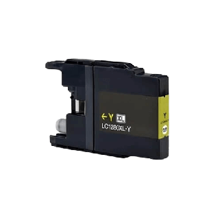 Brother LC1280Y XXL gul bl&aelig;kpatron variant