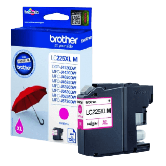 LC225M XL magenta bl&aelig;kpatron original