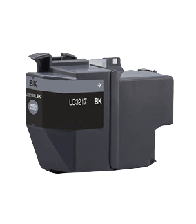 Brother LC3217BK sort bl&aelig;kpatron variant