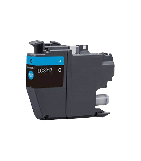 Brother LC3217C cyan bl&aelig;kpatron variant