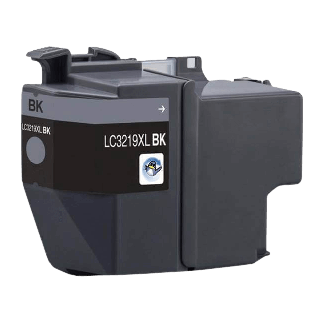 Brother LC3219XLBK XL sort bl&aelig;kpatron variant