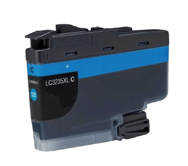 Brother LC3235XLC XL cyan bl&aelig;kpatron variant