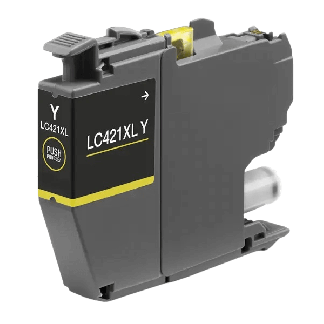 Brother LC421XLY XL gul bl&aelig;kpatron variant