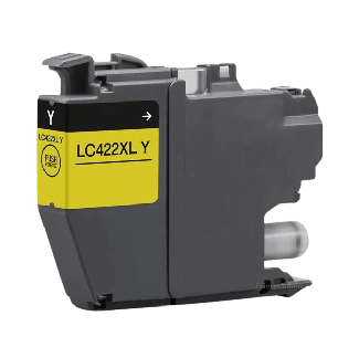Brother LC422XLY XL gul bl&aelig;kpatron variant