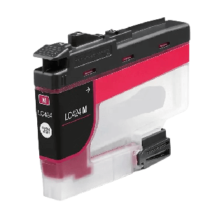 Brother LC424M magenta bl&aelig;kpatron variant