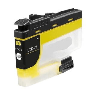 Brother LC424Y gul bl&aelig;kpatron variant