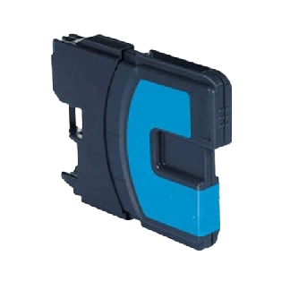 Brother LC980C XL cyan bl&aelig;kpatron variant