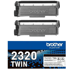 TN2320TWIN XL twin pack sort toner original