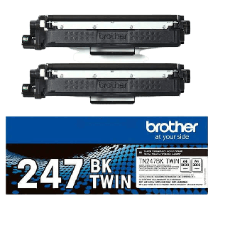 TN247BK XL twin pack sort toner original