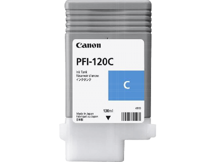 PFI-120C 2886C001 cyan bl&aelig;kpatron original