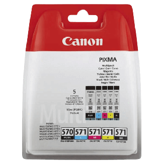 PGI-570 - CLI-571 0372C004 CMYK rabatpakke original