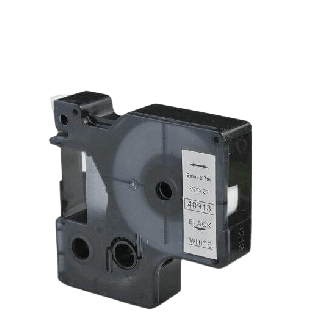 Dymo D1 40913 9 mm x 7 m S0720680 Sort tekst / Hvid tape tape variant