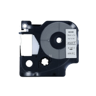 Dymo D1 45013 12 mm x 7 m S0720530 Sort tekst / Hvid tape tape variant