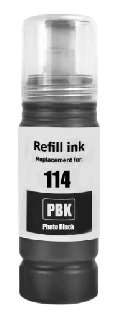 Epson 114 C13T07B140 foto sort Bl&aelig;k refill variant