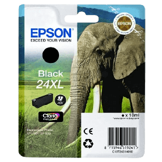 24XL XL C13T24314012 sort bl&aelig;kpatron original