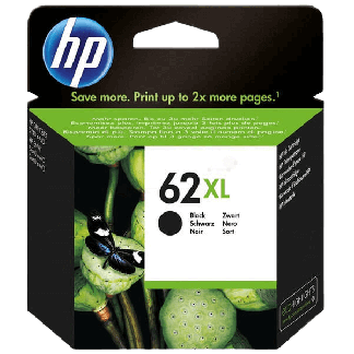 62XL C2P05AE sort bl&aelig;kpatron original