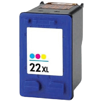 HP 22 XL C9352CE 3 farver i &eacute;n bl&aelig;kpatron variant