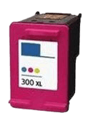 HP 300 XL CC644EE 3 farver i &eacute;n bl&aelig;kpatron variant