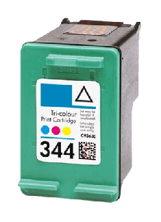 HP 344 C9363EE 3 farver i &eacute;n bl&aelig;kpatron variant