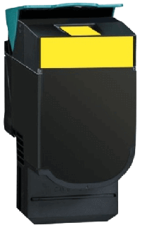 Lexmark C540 C540H2YG gul toner variant