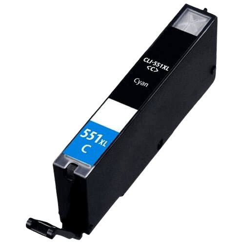 Canon CLI-551XLC XL 6444B001 cyan bl&aelig;kpatron variant