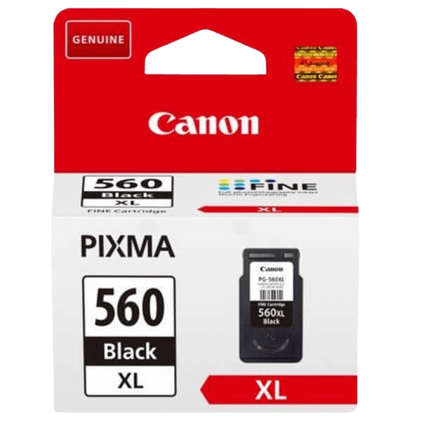 PG-560XL XL 3712C001 sort bl&aelig;kpatron original