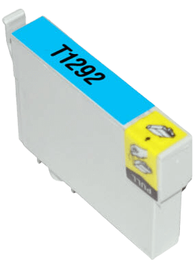 Epson T1292 XL C13T12924011 cyan bl&aelig;kpatron variant