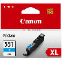 canon-cli-551xlc-6444b001-cyan-xl-blaekpatron-original