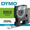 Dymo D1 Labeltape 12mm x 7m - Sort/Klar