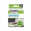 Dymo D1 Labeltape 19mm x 7m - Sort/transparent