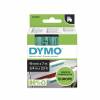 Labeltape DYMO D1 45809 S0720890 19mmx7m sort på grøn