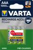 Batteri Varta Recharge Power AAA 1000mAh 4stk/pak