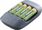 Batterilader Varta ECO Charger + 4 x 56816 AA 2100mAh