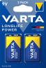 Batteri Varta Longlife Power 9V 2stk/pak blister