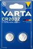 Batteri Varta Electronics CR2032 2stk/pak blister