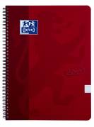 Notesbog Oxford TOUCH A4+ rød linieret 90g